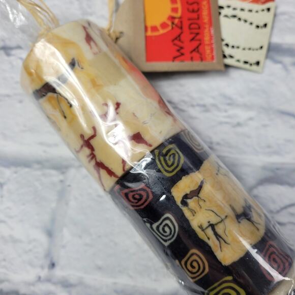 NWT Swazi Candles Global Artisans Tribal set of 4 Votives - Picture 7 of 14